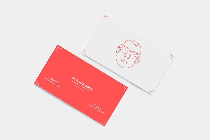 Business Card Design #1 for Paul van Oijen