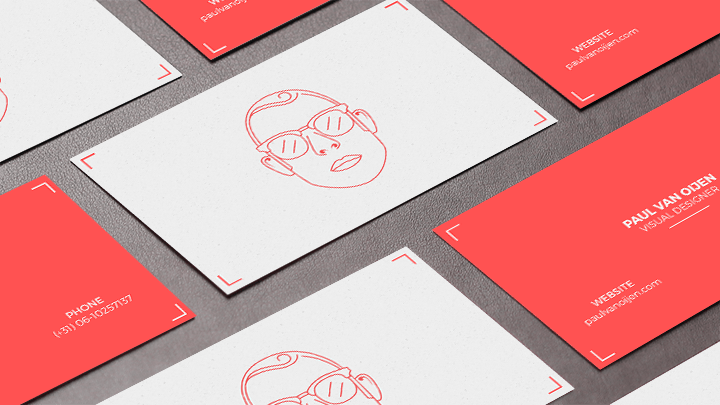 Business Card Design #2 for Paul van Oijen