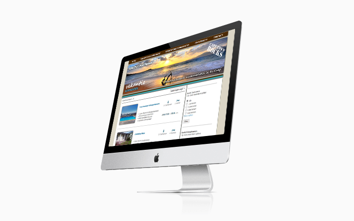 CapeTownRocks website mockup