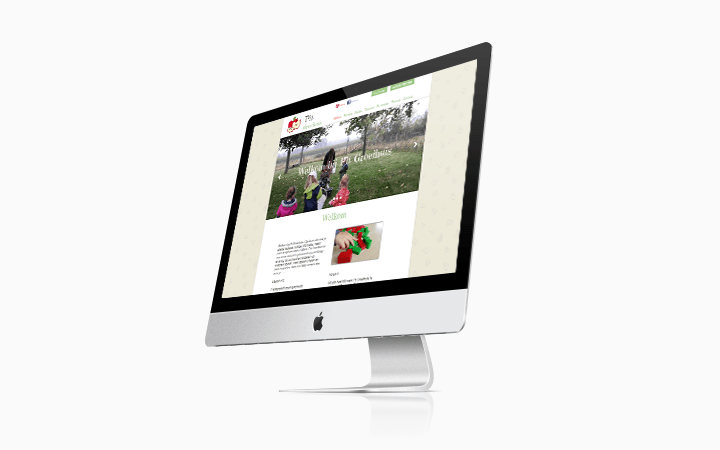 Website Mockup for Pit Groeihuis